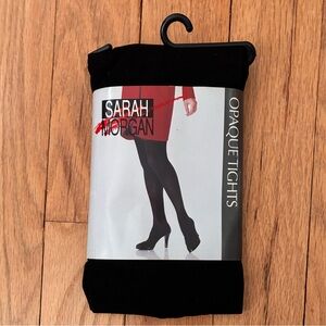 NWT Sarah Morgan Opaque Tights, Black, Med/Tall
New Vintage (late 90’s)